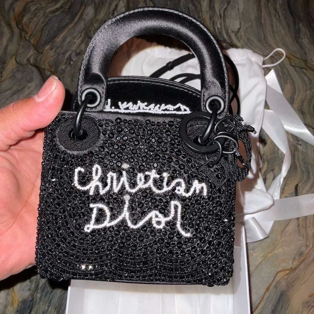 Dior Lady Art # 9 - Woo KuKwon - Micro Bag / Crossbody / Lady Dior Bag Micro - Picture 5 of 6